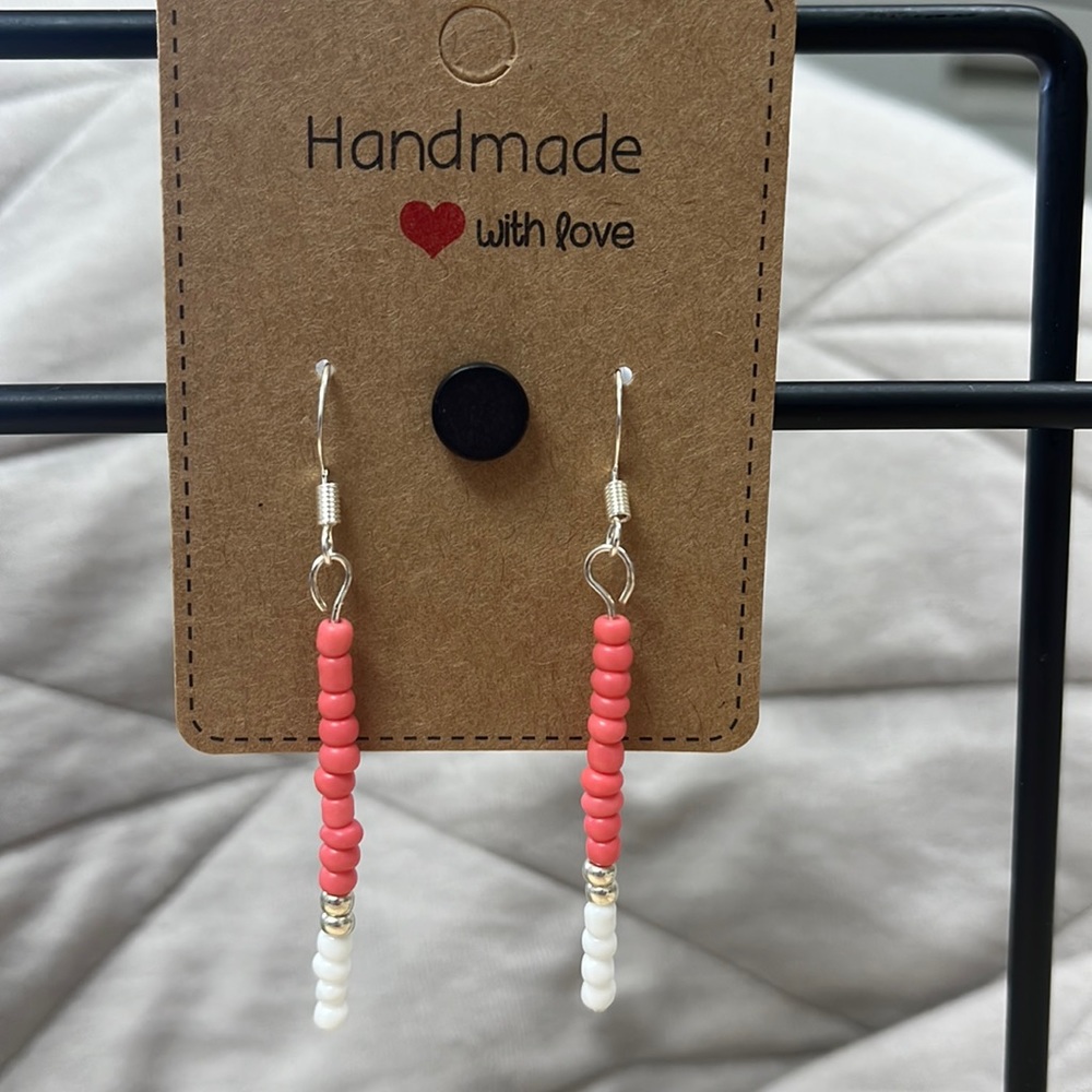 Bundle 3 for $15 Handmade Minimalist Seed Bead earrings